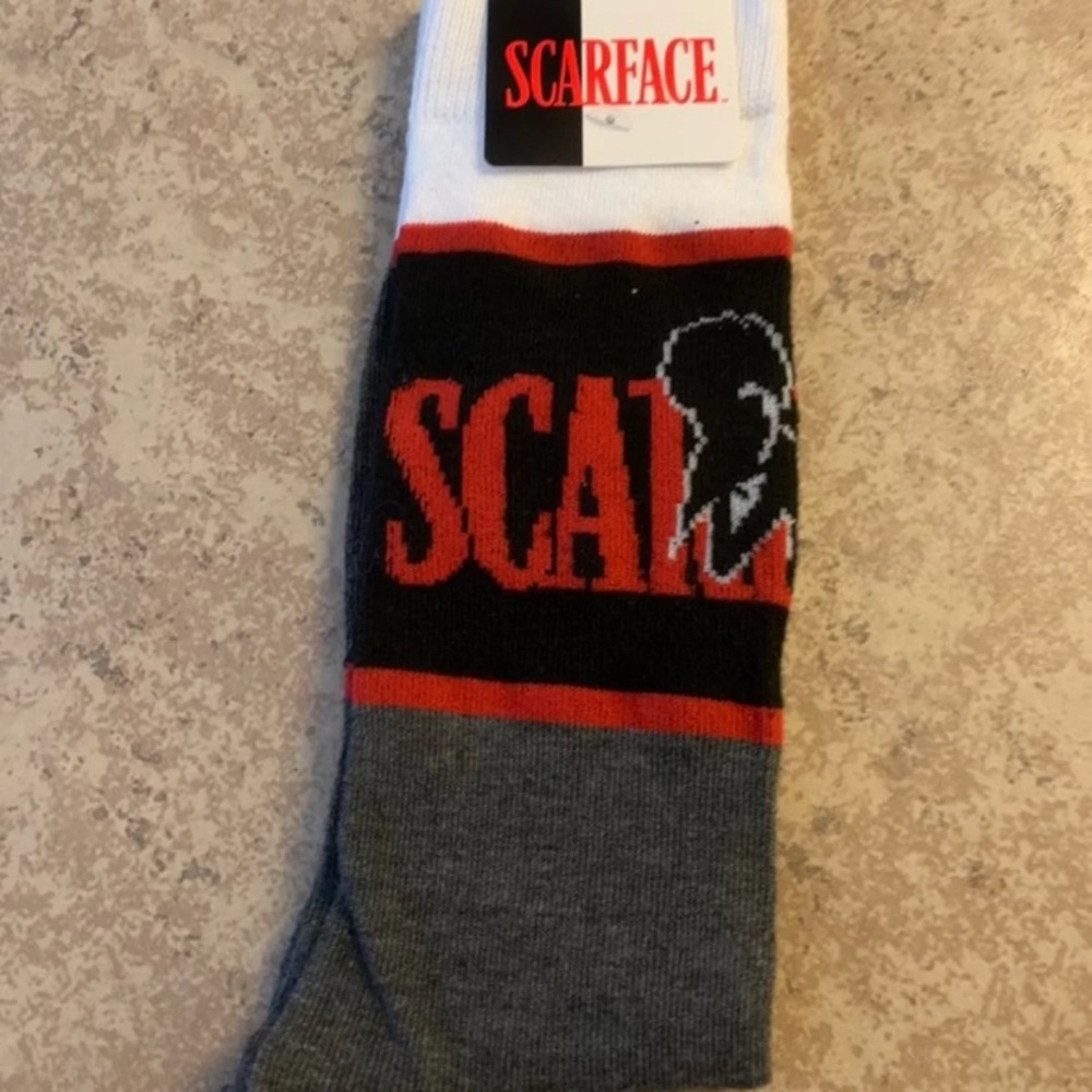 Scarface New Crew Socks Size 10 to 13